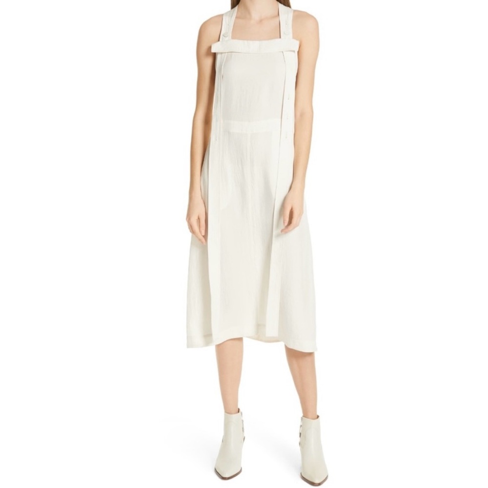 Rag & Bone Adrian Silk-Blend Midi Dress